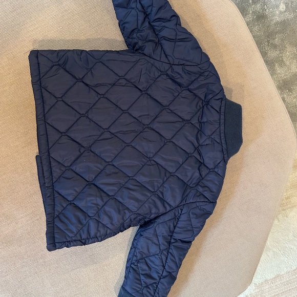 Ralph Lauren Quilted Jacket. Size 3M Navy Blue - Picture 3 of 5